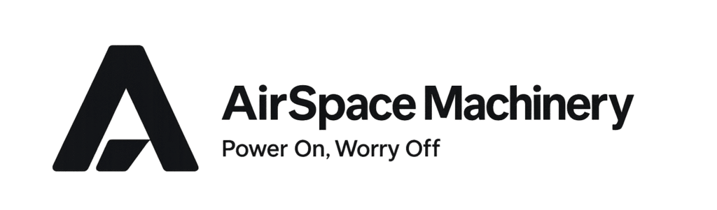 AirSpace Machinery horizontal logo - Leading China manufacturer of high-performance industrial air compressors and energy-efficient PMV screw systems