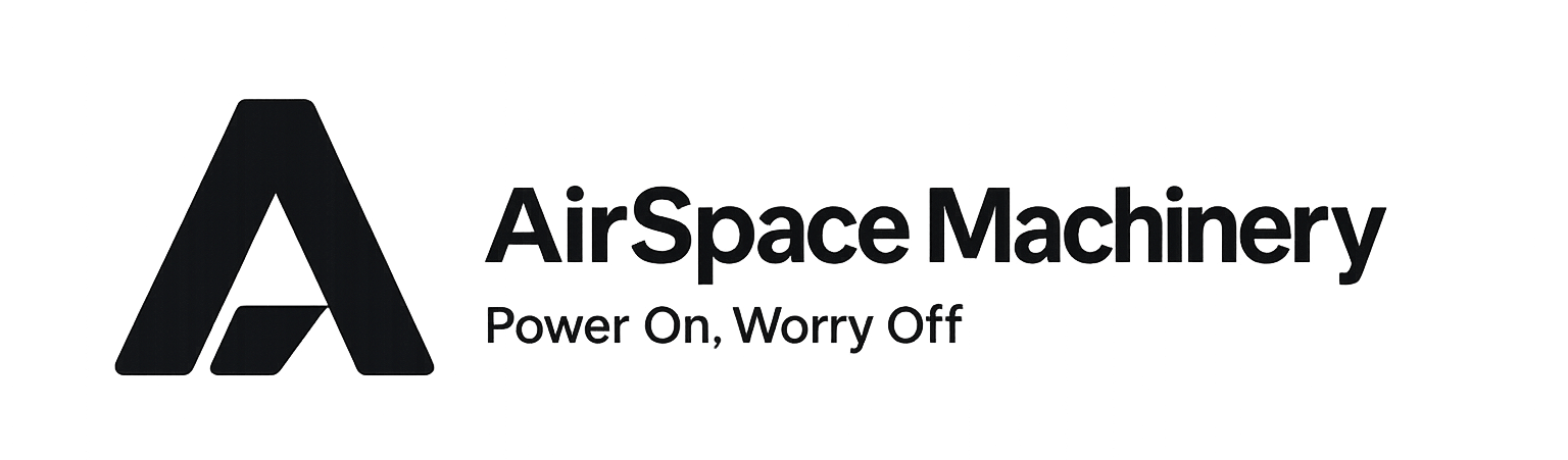 AirSpace Machinery horizontal logo - Leading China manufacturer of high-performance industrial air compressors and energy-efficient PMV screw systems